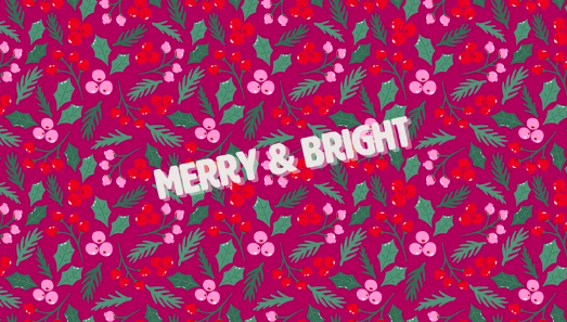 Wallpaper Merry & Bright